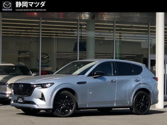 ＣＸ－６０ ＸＤ ＨＹＢＲＩＤ Ｅｘｃｌｕｓｉｖｅ Ｓｐｏｒｔｓ ２ＷＤ  自動ブレーキ、ナビ、３６０°ビューモニター、レーダークルーズコントロール、パワーリフトゲート、シートヒーター、２０インチアルミホイール