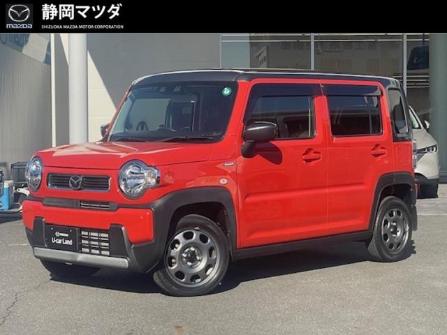フレアクロスオーバー４ＷＤ ＨＹＢＲＩＤ　ＸＧ　衝突被害軽減ブレーキ、車線逸脱警報システム、パーキングセンサー、ナビ、ＥＴＣ、オートライト、シートヒーター、ＦＭ／ＡＭ