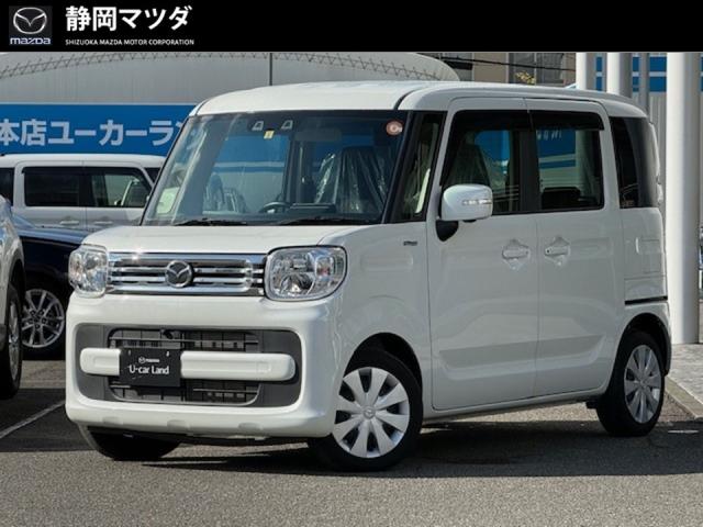 フレアワゴン ＨＹＢＲＩＤ ＸＳ　衝突被害軽減ブレーキ、パーキングセンサー、両側電動スライドドア、全方位モニター、ナビ、ＥＴＣ、１４インチスチールホイール