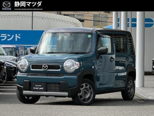 フレアクロスオーバー ＨＹＢＲＩＤ ＸＧ　衝突被害軽減ブレーキ、車線逸脱警報システム、パーキングセンサー、シートヒーター、オートライト、ナビ、ＦＭ／ＡＭ、Ｂｌｕｅｔｏｏｔｈ