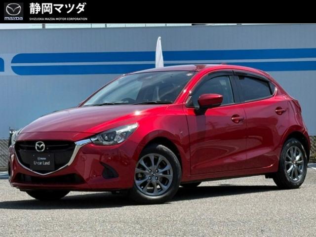 デミオ １５Ｓ Ｔｏｕｒｉｎｇ　自動ブレーキ、誤発進抑制システム、車線逸脱警報システム、ヘッドアップディスプレイ、シートヒーター、ナビ、３６０°ビューモニター、ＥＴＣ、１５インチアルミホイール
