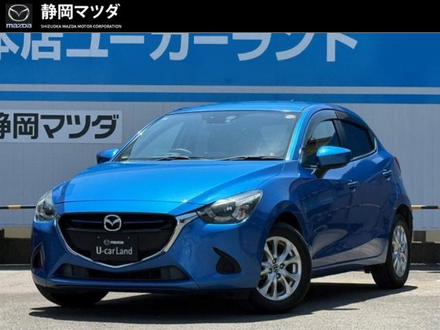 デミオ １３Ｓ ブラックレザーリミテッド　衝突被害軽減ブレーキ、オートライト、ヘッドアップディスプレイ、ＥＴＣ、ナビ、バックモニター、ＦＭ／ＡＭ、シートヒーター、オートエアコン、Ｂｌｕｅｔｏｏｔｈ、１５インチアルミホイール