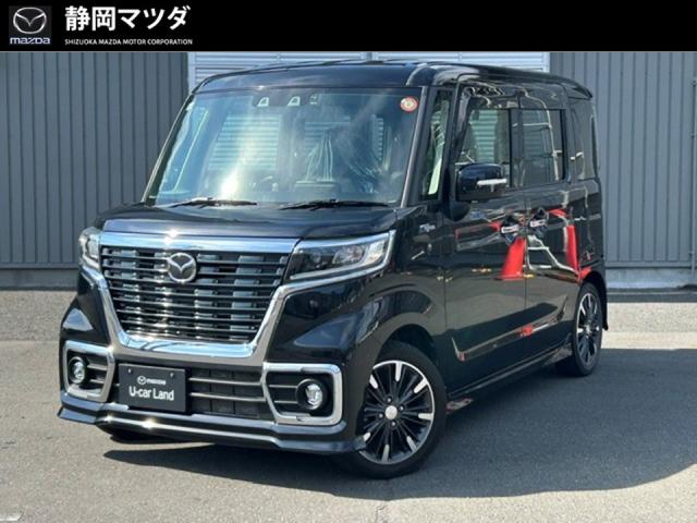 フレアワゴン カスタムスタイル ＨＶ ＸＳ　両側電動スライドドア　ナビ　全方位カメラ　前後ドライブレコーダー　シートヒーター　衝突軽減自動ブレーキ　車線逸脱警報システム　クルーズコントロール