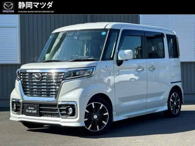 フレアワゴン カスタムスタイル　ＸＴ　ＥＴＣ、クルーズコントロール、オートライト、両側電動スライドドア、パーキングセンサー、ドライブレコーダー、シートヒーター、ナビ