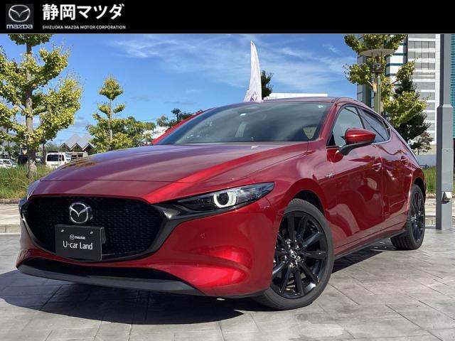 ＭＡＺＤＡ３ＦＢ Ｘプロアクティブツーリングセレクション　バーガンディレザーＰＫＧ　ＡＷＤ　ナビ・フルセグ　３６０°ビューモニター　ＢＯＳＥサウンド　純正１８インチアルミホイール