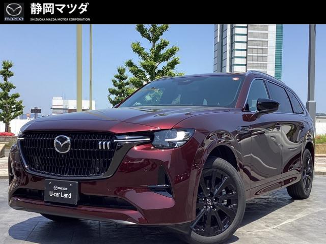 ＣＸ－８０　 ＸＤ－ＨＹ エクスクルーシブ　スポーツ　ＡＷＤ、試乗車、シートエアコン、シートヒーター、ＡＴ誤発信抑制制御、３６０°ビューモニター、アダクティブＬＥＤヘッドライト、レーザークルーズコントロール