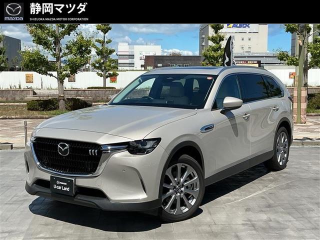 ＣＸ－８０ ＰＨＥＶ  Ｌパッケージ６人乗り　パノラマサンルーフ、Ｂｏｓｅ、電動リアゲート、電動シート、ＴＣＳ、パーキングセンサー、３６０°ビューモニター、シートヒーター、ナビ、Ｂｌｕｅｔｏｏｔｈ、ＰＨＥＶ、オートハイビーム、レーダークルーズコントロール