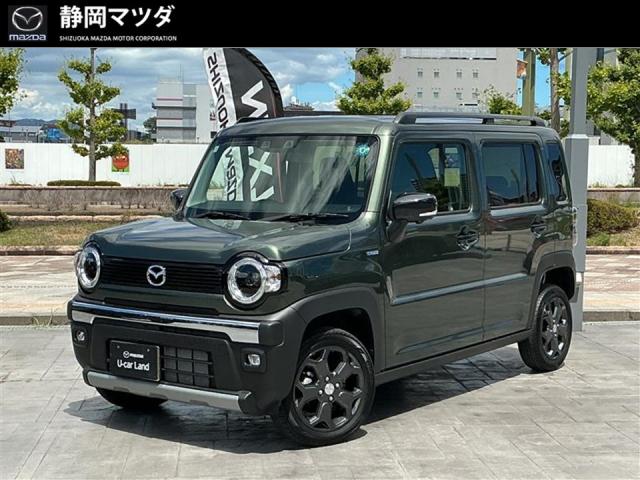 フレアクロスオーバー ＺＴ 　当社試乗車アップカー　全方位モニター付（ナビモニターなし）　純正１５インチアルミホイール　ＬＥＤヘッドライト