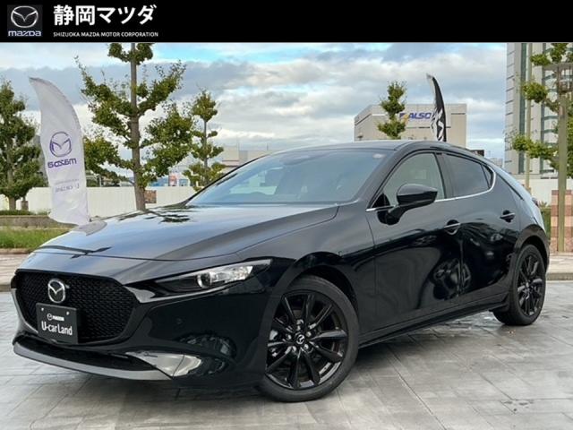 ＭＡＺＤＡ３ファストバック １５Ｓブラックセレクション、ＡＴ誤発進抑制制御、オートクルーズ システム、ＢＬＵＥＴＯＯＴＨ ハンズフリーシステム、Ａｐｐｌｅ ＣａｒＰｌａｙ ／ Ａｎｄｒｏｉｄ ＡｕｔｏＴＭ、当社試乗車、シートヒーター、ハンドルヒーター
