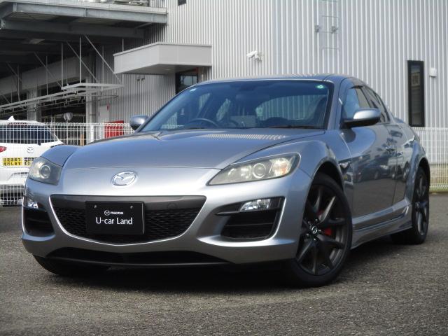 ＲＸ－８ スピリットＲ　ＢＯＳＥ　ポータブルナビ　バックカメラ　ＥＴＣ車載器　パワーシート（シートメモリー付）　運転席、助手席シートヒーター　レザーシート　スマートキーレス