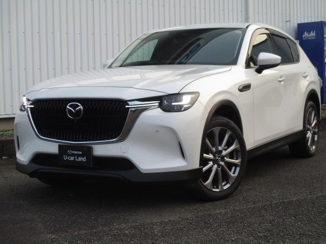 ＣＸ－６０ ＸＤ Ｌパッケージ ＳＤナビ　ＥＴＣ　ドライブレコーダ（フロント・リア）　３６０°ビューモニター　衝突軽減ブレーキ　アダプティブ・ＬＥＤ・ヘッドライト　レーダークルーズ・コントロール・システム　レーンキープ・アシスト・システム　純正２０インチアルミ　