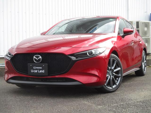 ＭＡＺＤＡ３ファストバック １５Ｓツーリング　ＳＤナビ　ＣＤ／ＤＶＤ・地上デジタルチューナー　３６０°ビューモニター　衝突軽減ブレーキ　レーンキープ・アシスト・システム　ブラインドスポット・モニタリング・システム　レーダークルーズ・コントロール・システム　純正１８アルミ