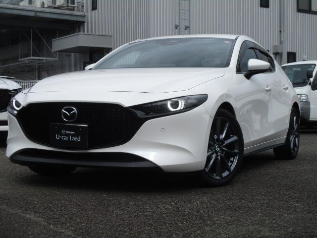 ＭＡＺＤＡ３ ＸＤプロアクティブツーリングセレクション バーガンディレザーパッケージ　ＥＴＣ　ドライブレコーダー　ＳＤナビ　３６０°ビューモニター　衝突軽減ブレーキ　レーンキープ・アシスト・システム　レーダークルーズ・コントロール・システム　純正１８インチアルミ