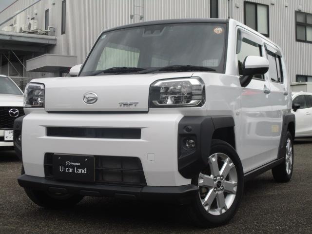 タフト Ｇ クロムベンチャー　衝突軽減ブレーキ　メモリーナビゲーション　ＥＴＣ　ドライブレコーダー　運転席・助手席シートヒーター　ＬＥＤヘッドライト　オートハイビーム　純正１５インチアルミホイール