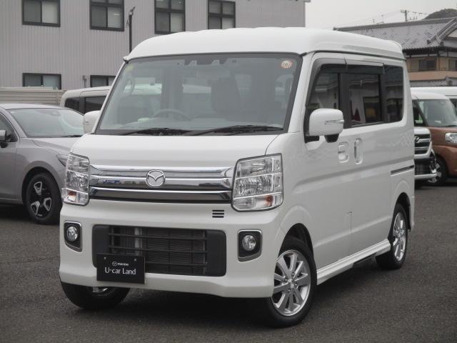 スクラムワゴン ＰＺターボスペシャル　メモリーナビゲーション　ドライブレコーダー　ＥＴＣ　電動両側スライドドア　運転席シートヒーター　衝突軽減ブレーキ　誤発進抑制機能　車線逸脱警報機能　ＨＩＤヘッドライト　ハイビームアシスト機能　純正１４インチアルミホイール