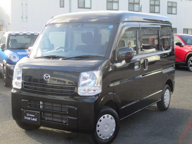 スクラムバン バスター　４ＷＤ　社外メモリーナビゲーション　バックカメラ　ＥＴＣ　衝突軽減ブレーキ　誤発進抑制機能　車線逸脱警報　オートライト　ハイビームアシスト　リアパーキングセンサー　キーレスエントリー　マニュアルエアコン　