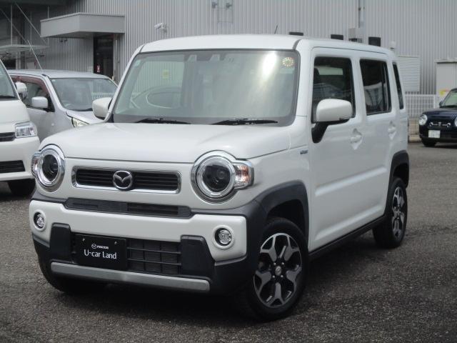 フレアクロスオーバー ＨＹＢＲＩＤ ＸＳ　純正ＣＤ　ドライブレコーダー　運転席・助手席シートヒーター　衝突軽減ブレーキ　誤発進抑制機能　車線逸脱警報　ＬＥＤヘッドライト　ハイビームアシスト機能　純正１５インチアルミ