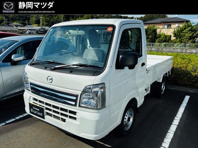 スクラムトラック ＫＣ　登録済未使用車　４速ＡＴ／リアパーキングセンサー／オートライト／マニュアルエアコン／ＡＭ・ＦＭラジオ／キーレスエントリー