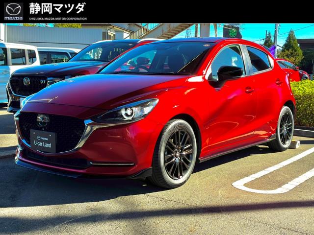 ＭＡＺＤＡ２ １５Ｓブラックトーンエディション　ナビＳＤ／ＥＴＣ／前後ドライブレコーダー／３６０°ビューモニター／レーダークルーズコントロール／フルエアロ