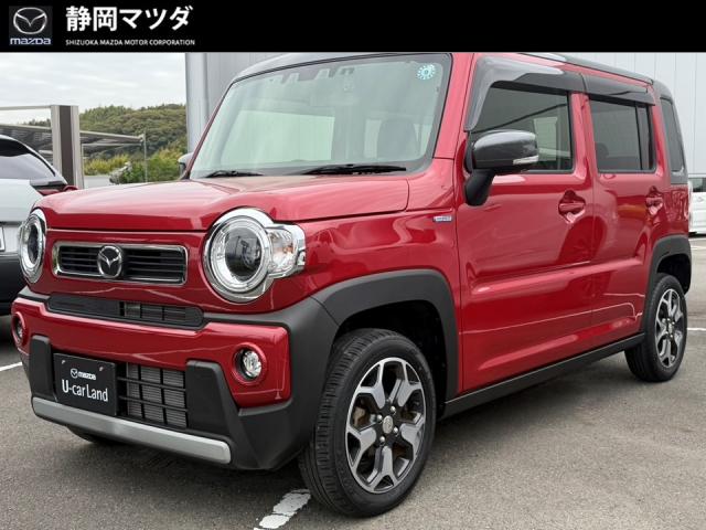 フレアクロスオーバー ＨＹＢＲＩＤ ＸＳ　ナビ　ＥＴＣ　ドライブレコーダー　衝突被害軽減ブレーキ　車線逸脱警報システム　パーキングセンサー　シートヒーター　１５インチアルミホイール