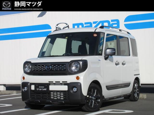 フレアワゴン タフスタイル ＨＹＢＲＩＤ ＸＴ 　　　　　　　　　　　　　　　　　　スマートキー　全方位モニター付き純正ナビ　ＥＴＣ　ドライブレコーダー　両側電動スライドドア　衝突被害軽減ブレーキ　リヤシートサーキュレーター　Ｔｕｒｂｏ