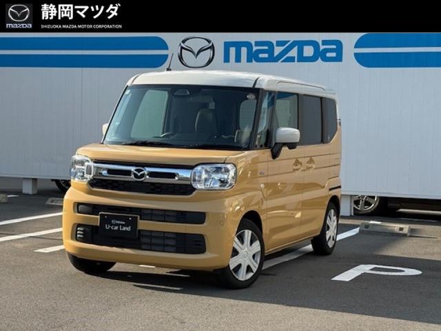 フレアワゴン ＸＳ　【元整備代車】全方位モニター　純正ナビ　ＣａｒＰｌａｙ 両側電動スライドドア　ハイブリッド　衝突軽減サポート　スリムサーキュレーター