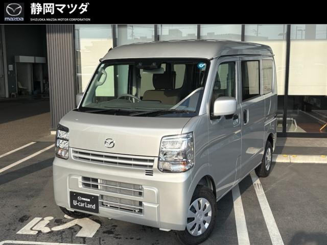 スクラムバン ＰＣ　５速マニュアルトランスミッション・ＫＥＮＷＯＯＤ製純正メモリーナビ・バックカメラ・キーレスエントリー・ＵＳＢ端子・パーキングセンサー・運転席シートヒーター