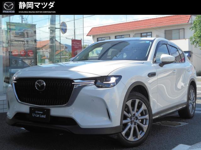 ＣＸ－６０ ＸＤ エクスクルーシブ モード　８ＡＴ　衝突被害軽減ブレーキ　交通標識認識システム　レーダークルーズコントロール　ナビゲーション　３６０°ビューモニター　２カメラドライブレコーダー　ＥＴＣ　２０インチアルミホイール
