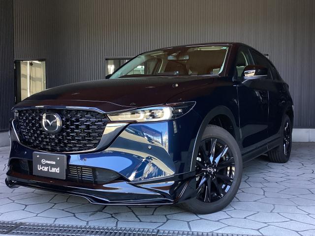 ＣＸ－５ ＸＤブラックトーンエディション　元試乗車　ＡｕｔｏＥｘｅフロントアンダースポイラー＆リアアンダースポイラー　衝突被害軽減ブレーキ　ＬＥＤヘッドライト　マツダレーダークルーズコントロール　３６０°ビューモニター