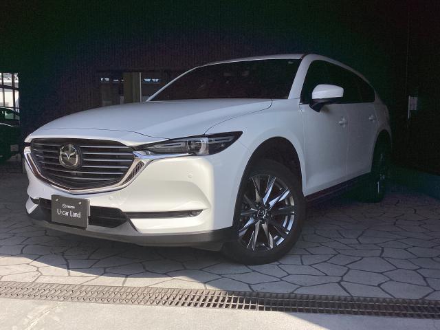 ＣＸ－８ ＸＤ Ｌパッケージ　６人乗り　リアシートモニター　ナビＳＤ　３６０度ビューモニター　ＢＯＳＥスピーカー　フロントドラレコ　ＥＴＣ　
