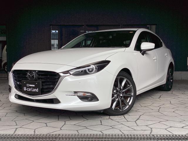 アクセラスポーツ １５Ｓ Ｌパッケージ　レザーシート　３６０度ビューモニター　ナビＳＤ　ＢＯＳＥスピーカー　ＥＴＣ　社外フロントドラレコ　シートヒーター　ステアリングヒーター　ＣＤ／ＤＶＤ／地デジ　