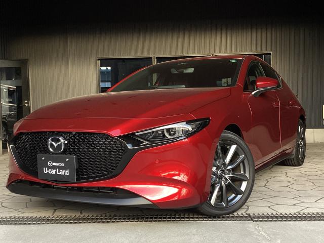 ＭＡＺＤＡ３ファストバック ２０Ｓツーリング　バーガンディレザーパッケージ　ナビＳＤ　３６０度ビューモニター　ＢＯＳＥスピーカー　レーダークルーズコントロール