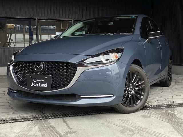 ＭＡＺＤＡ２ １５Ｓ ブラックトーンエディション　３６０度ビューモニター　レーダークルーズコントロール　社外２カメラドライブレコーダー　ＥＴＣ　置くだけ充電　衝突被害軽減ブレーキ