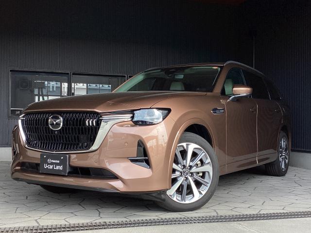 ＣＸ－８０　 ＸＤ ハイブリッドプレミアムモダン　ＡＷＤ　ガラスサンルーフ　衝突被害軽減ブレーキ　ドライバー異常時対応システム　純正アルミホイール　マツダコネクトＳＤナビ　３６０°ビューモニター