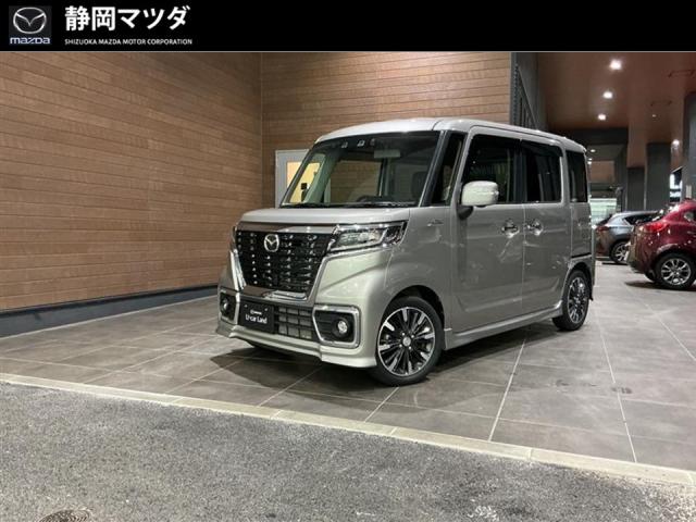 フレアワゴン カスタムスタイル ＨＶ ＸＴ カーナビゲーション　全方位カメラ　両側電動スライドドア　前後ドライブレコーダー　ＥＴＣ　衝突低減ブレーキ  クルーズコントロール　運転席シートヒーター