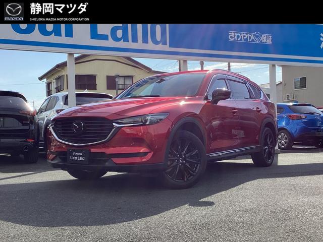 ＣＸ－８ ２５Ｓ ブラックトーンエディション　衝突時衝撃軽減ブレーキ／ＡＴ誤発進抑制制御／アダプティブＬＥＤヘッドライト／ブラインドスポットモニタリング／マツダレーダークルーズコントロール／マツダエマージェンシーコール／２カメラドラレコ／ＢＯＳＥサウンドシステム