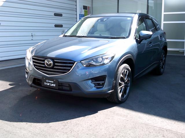 ＣＸ－５ ＸＤ Ｌパッケージ　マツダコネクト・ナビ・ＣＤ／ＤＶＤ／ＴＶ・ＥＴＣ・ホワイト革シート・シートヒーター・パワーシート・衝突軽減ブレーキ・車線逸脱警報システム・レーダークルーズコントロール・スマートキー