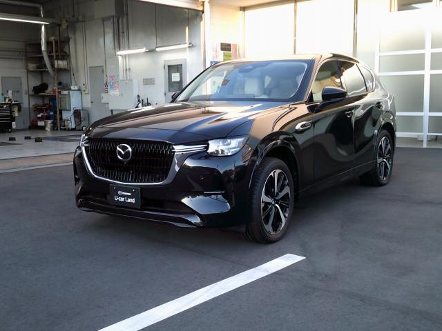 ＣＸ－６０ ＸＤ ＨＥＶプレミアムモダンＡＷＤ　マツダコネクト・ナビ・３６０モニター・サンルーフ・革シート・パワーシート・パワーリフトゲート・車線逸脱警報システム・衝突低減ブレーキ・横滑り防止・シートヒーター・スマートキー