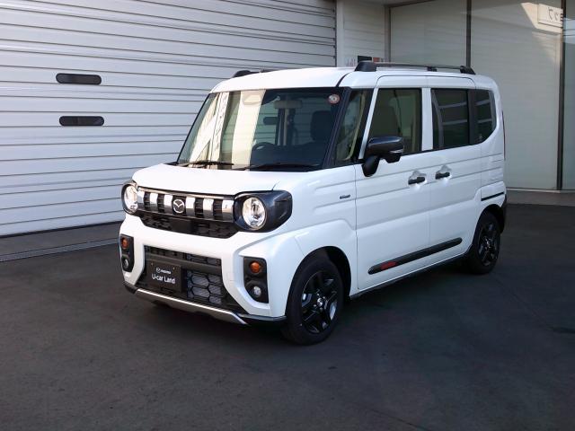 フレアワゴン タフスタイルＸＴ　ナビ・全方位モニター・両側パワースライドドア・スマートキー・衝突低減ブレーキ・車線逸脱警報システム・横滑り防止・アイドリングストップ・シートヒーター