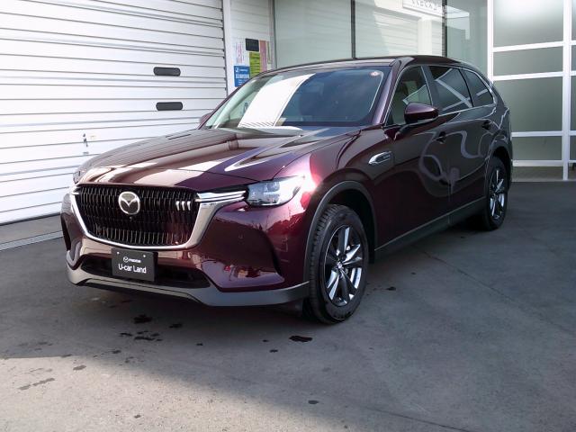 ＣＸ－８０ ＸＤ Ｓパッケージ　マツダコネクト・ナビＳＤ・３６０度モニター・７人乗り・衝突低減ブレーキ・横滑り防止・レーンキープアシスト・アクティブＬＥＤヘッドライト・スマートキー・ＥＴＣ