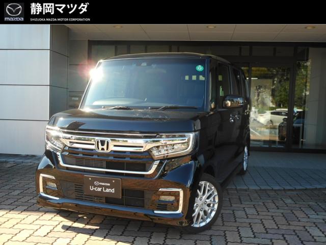 Ｎ－ＢＯＸ カスタムＬ ターボ  カーナビ　バックモニタ　ＥＴＣ　ドラレコ　純正アルミ　スライドドア