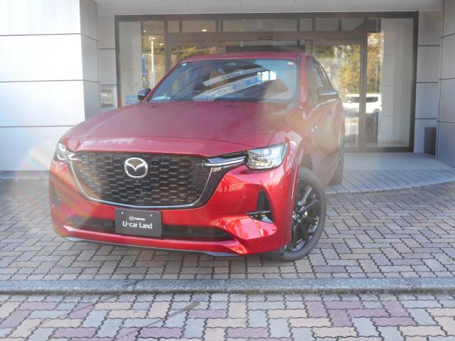 ＣＸ－６０ ＸＤハイブリッドプレミアムスポーツ　衝突軽減ブレーキ　マツダコネクトナビ　３６０度モニター　マツダレーダークルーズコントロール　フルセグ　レザーシート　純正アルミホイール　ＡＷＤ　アドバンスドキーレス