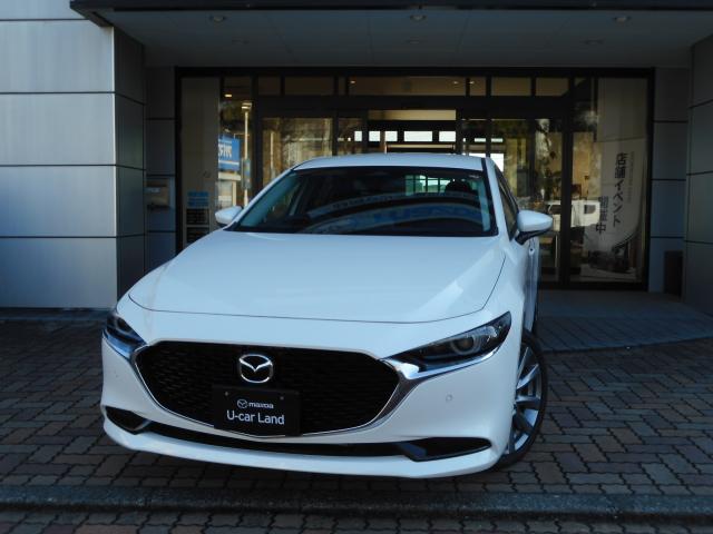 ＭＡＺＤＡ３  ２０Ｓ ツーリング　３６０°ビューモニター　マツダコネクトＳＤナビ　車線逸脱警報システム　衝突被害軽減ブレーキ　ＬＥＤヘッドライト　レーダークルーズコントロール　オートエアコン　純正アルミホイール　