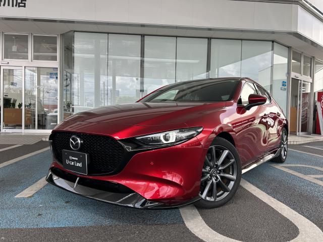 ＭＡＺＤＡ３ ファストバック ２０Ｓ バーガンディセレクション　バッグカメラ　ＥＴＣ ドライブレコーダー　フルエアロ　レーダークルーズコントロール　シートヒーター　ハンドルヒーター
