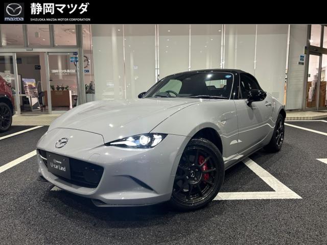 ロードスター ＲＳ　マツダコネクト ナビＳＤ フルセグＴＶ　レーダークルーズコントロール　衝突被害軽減ブレーキ　シートヒーター　Ｂｒｅｍｂｏ社製フロントブレーキ　ＲＡＹＳ社製１６インチアルミホイール