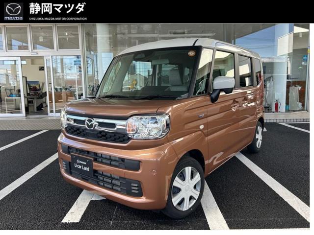 フレアワゴン ＸＳ　全方位モニター　純正ナビ　ＣａｒＰｌａｙ 両側電動スライドドア　ハイブリッド　衝突軽減サポート　スリムサーキュレーター