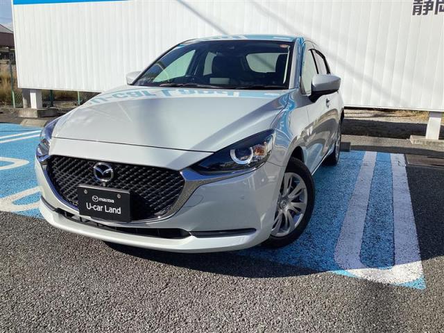 ＭＡＺＤＡ２ １５Ｓ スマートエディション　３６０°ビューモニター　マツダコネクトＳＤナビ　オートエアコン　衝突被害軽減ブレーキ　車線逸脱警報システム　Ｂｉｕｅｔｏｏｔｈ接続　パーキングセンサー