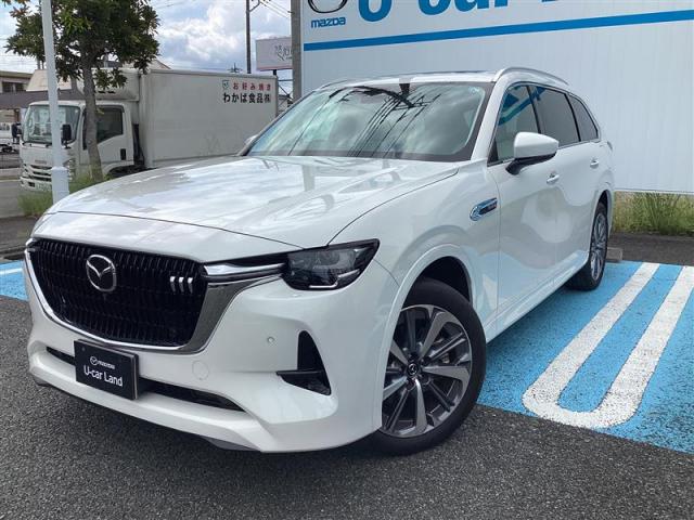 ＣＸ－８０ ＸＤハイブリッド　プレミアムモダンＳＫＡＹＣＴＩＶ－Ｄ・マツダコネクト・コネクティッドサービス・ＡＷＤ・６人乗り・１列目＆２列目シートヒーター＆ベンチレーション・パノラマサンルーフ・ナビＳＤカード・ＢＯＳＥサウンドシステム