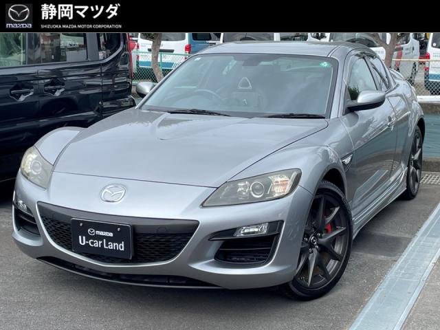 ＲＸ－８ スピリットＲ　ＢＯＳＥサウンドシステム　社外ナビ　ＥＴＣ車載器　パワーシート　シートメモリー　運転席、助手席シートヒーター　レザーシート　フルオートエアコン　スマートキーレス