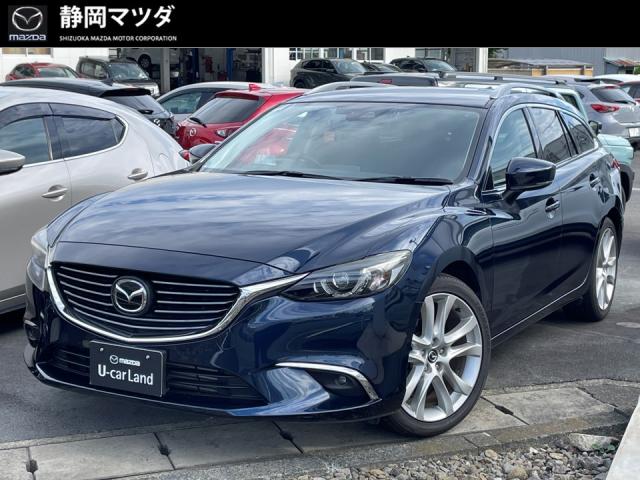 アテンザワゴン ＸＤ プロアクティブ　２ＷＤ　６ＭＴ　衝突被害軽減ブレーキ　バックカメラ　ＡＤディスプレイ　前方ドライブレコーダー　ＥＴＣ車載器　ＣＤ／ＤＶＤ／ＴＶ　レーダークルーズコントロール